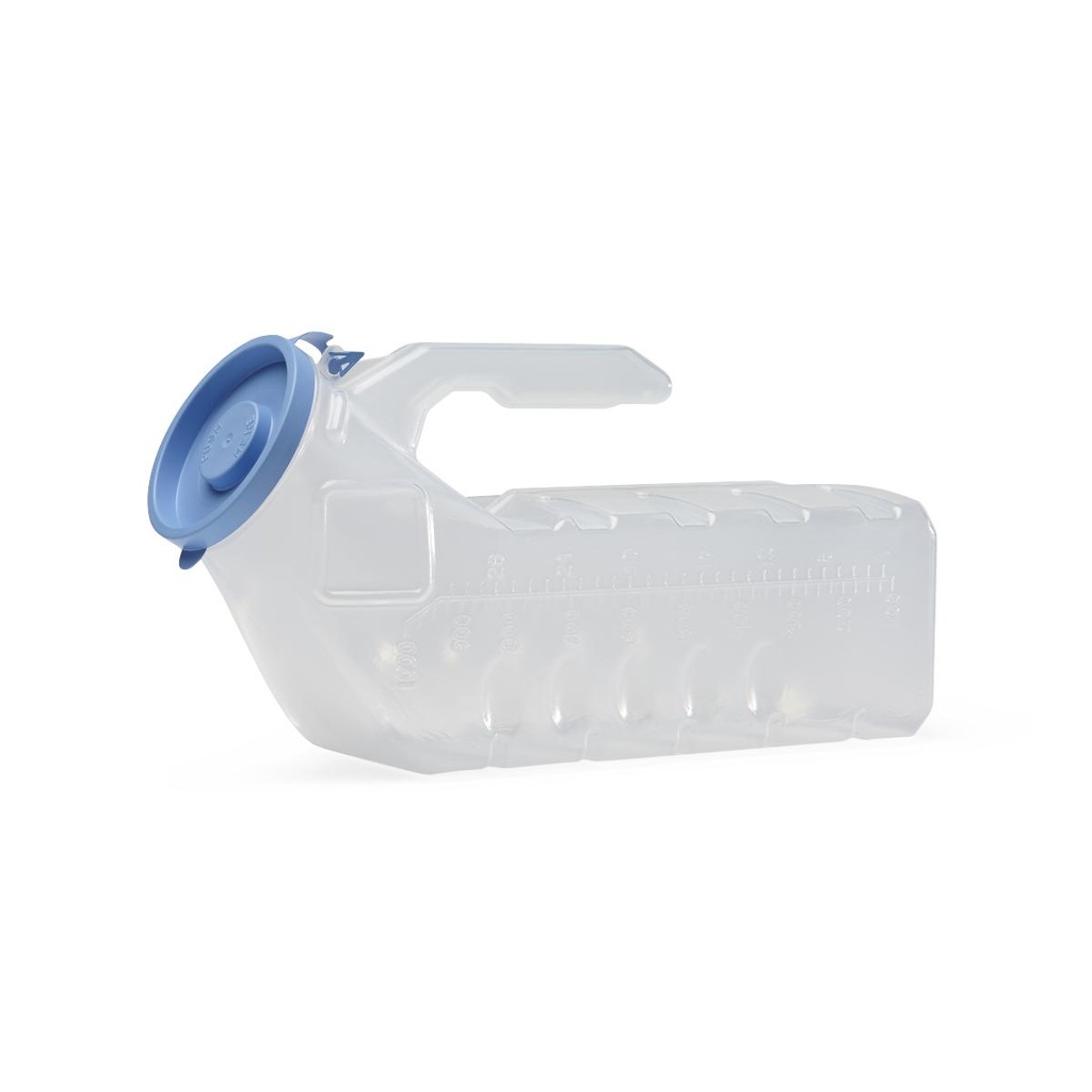 Autoclavable Urinal with Blue Lid, 32oz
