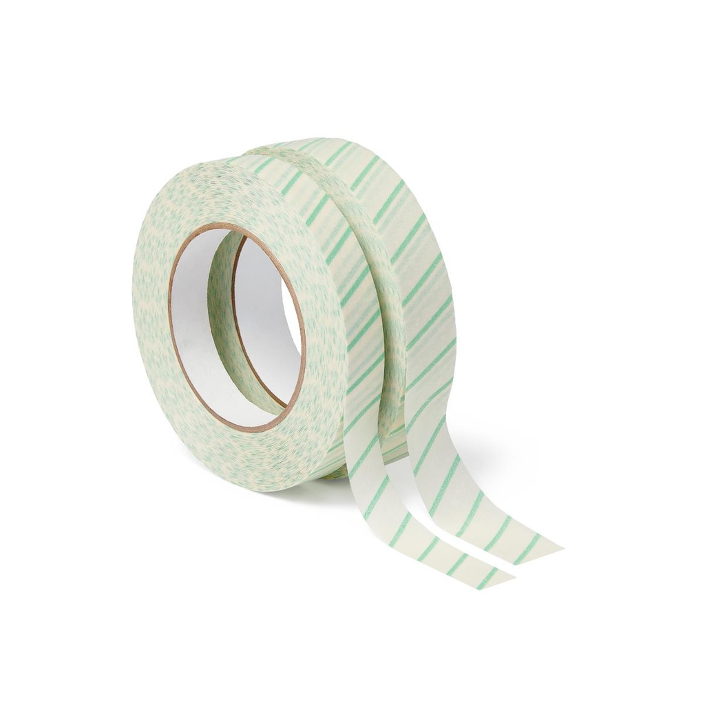 Indicator Tape: Surgical Instrument Steam Autoclave Tape Green, 1" x 60 yd