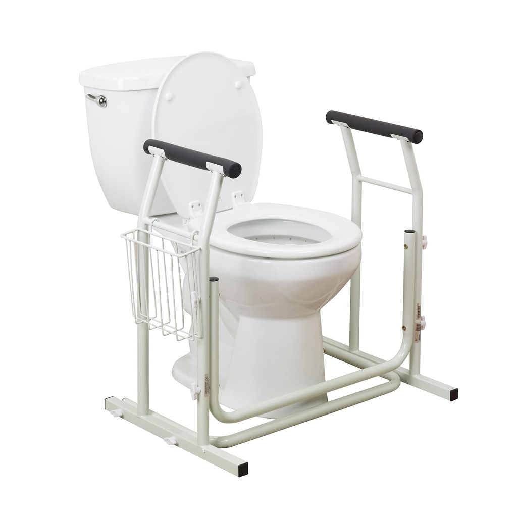 Free-Standing Toilet Safety Rail