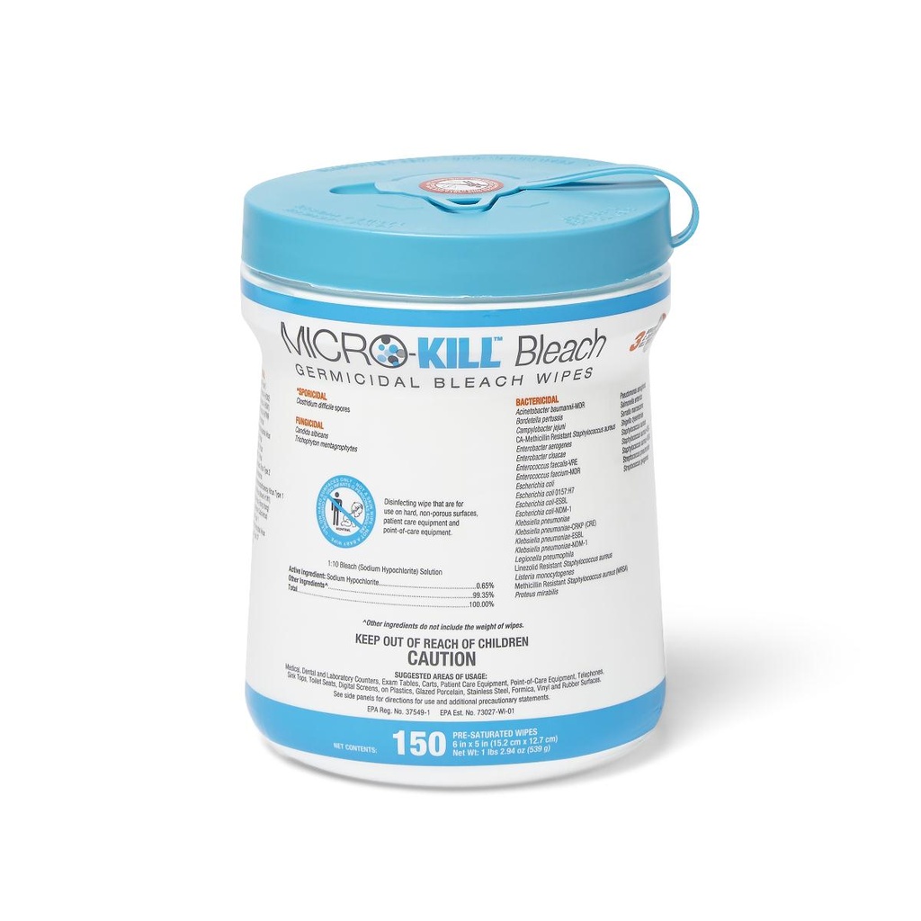 [MSC351400AN] Micro-Kill Bleach Germicidal Bleach Wipes