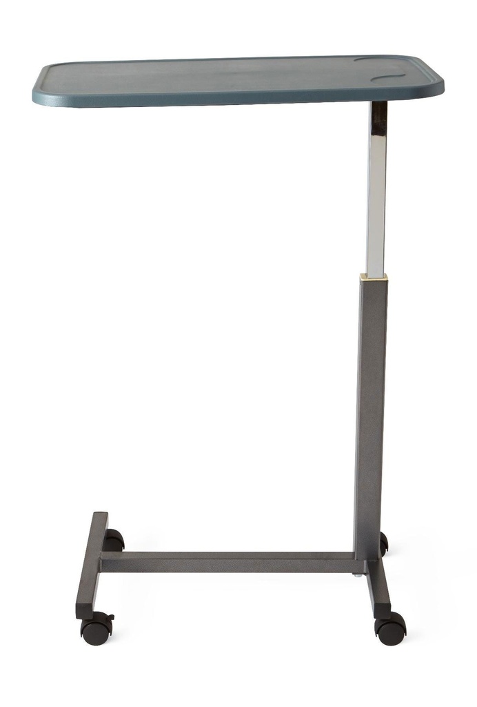 [MDS107015] Medline: Overbed Table with 30" x 15" Composite Top; Each