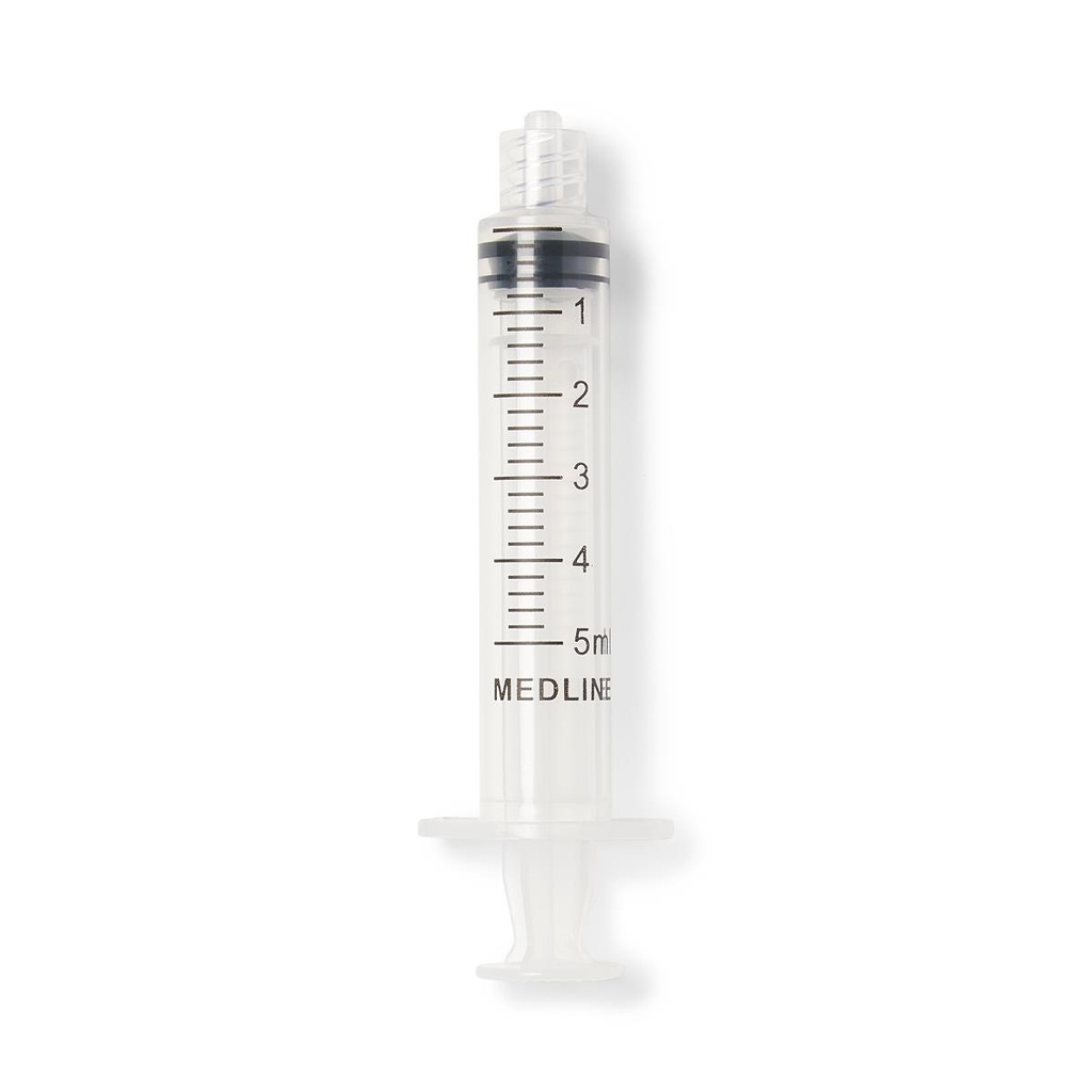 Syringe: Sterile Luer Lock Syringe (5ml); 100/Box 