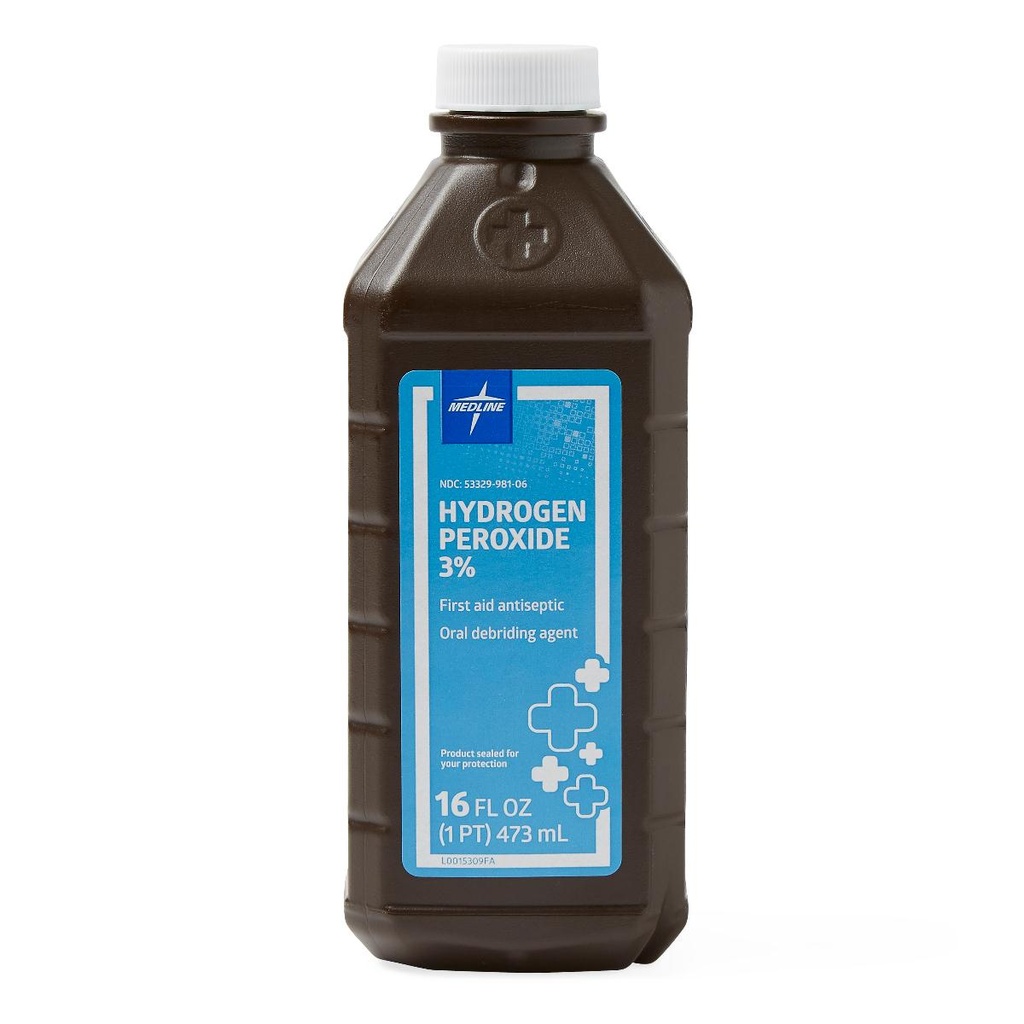 Hydrogen Peroxide, 16oz Bottle
