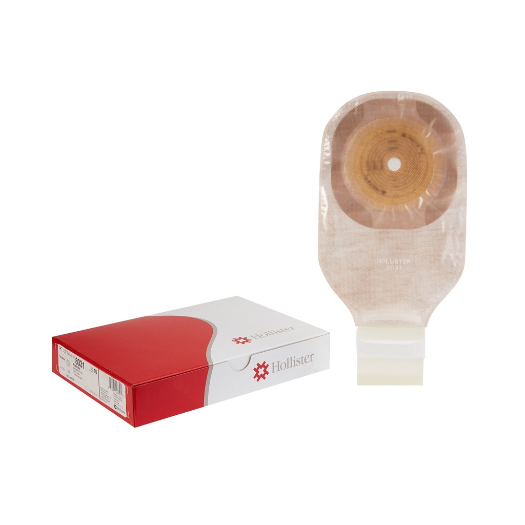 Hollister - Premier Mini Drainable Ostomy Bags With Flat Skin Barrier 25MM