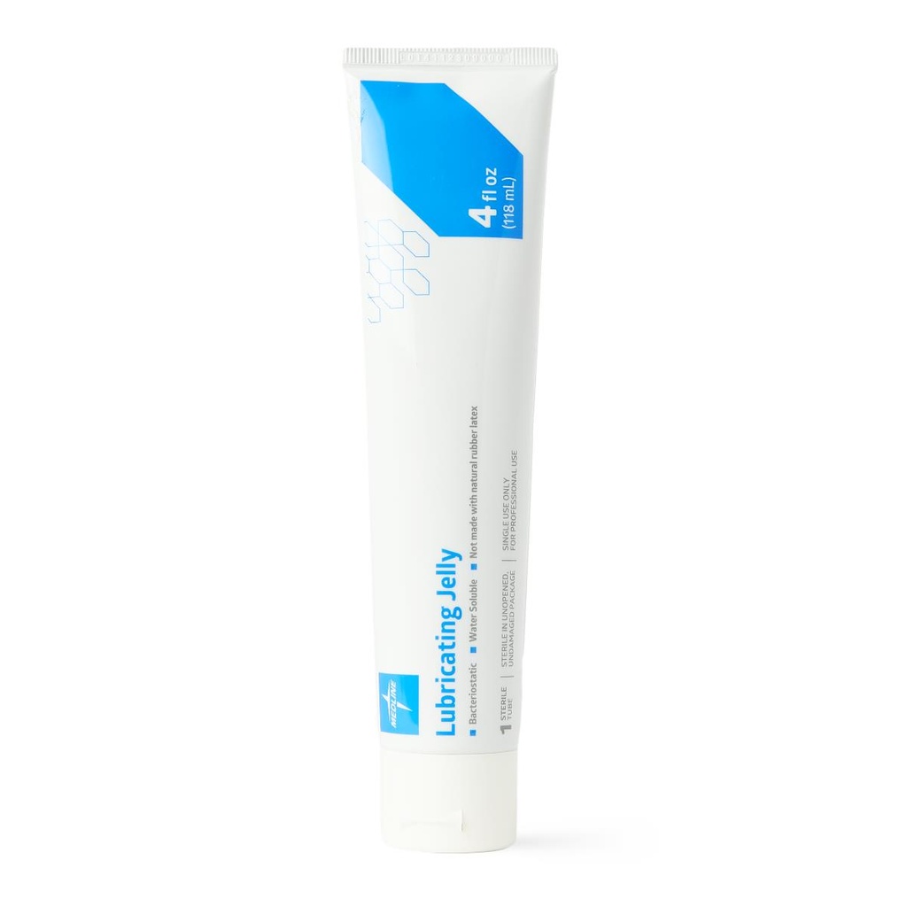 Lubricating Jelly: Medline Sterile Jelly in Flip-Top Tube; 4 oz.