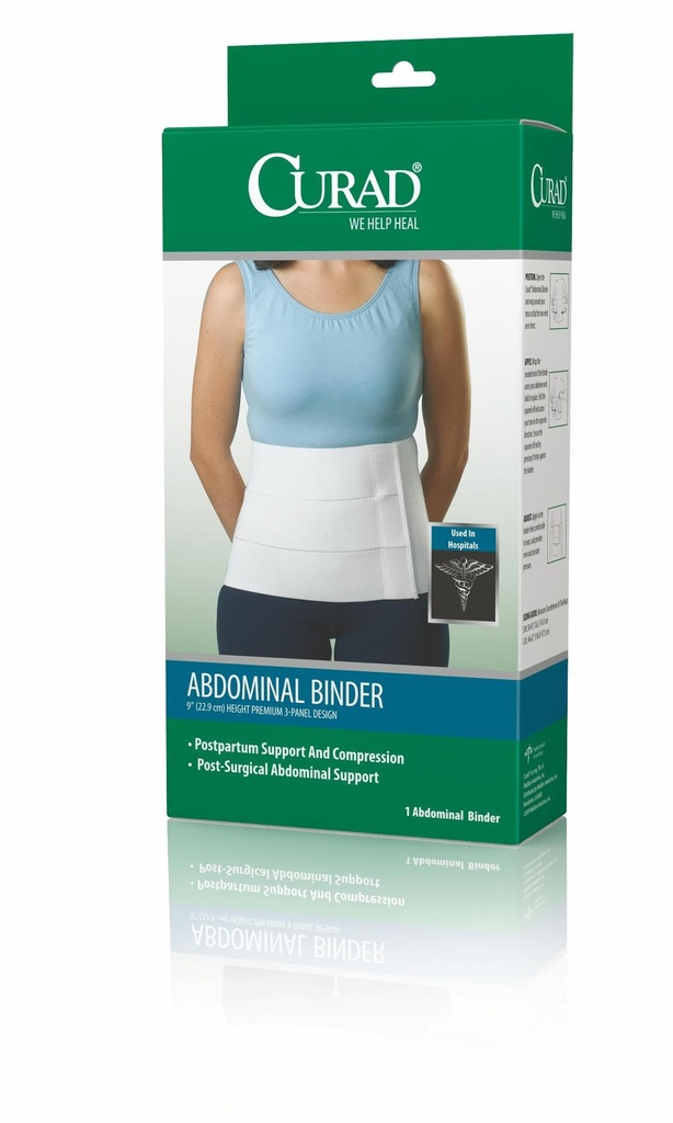CURAD Tri-Panel Abdominal Binders  S/M