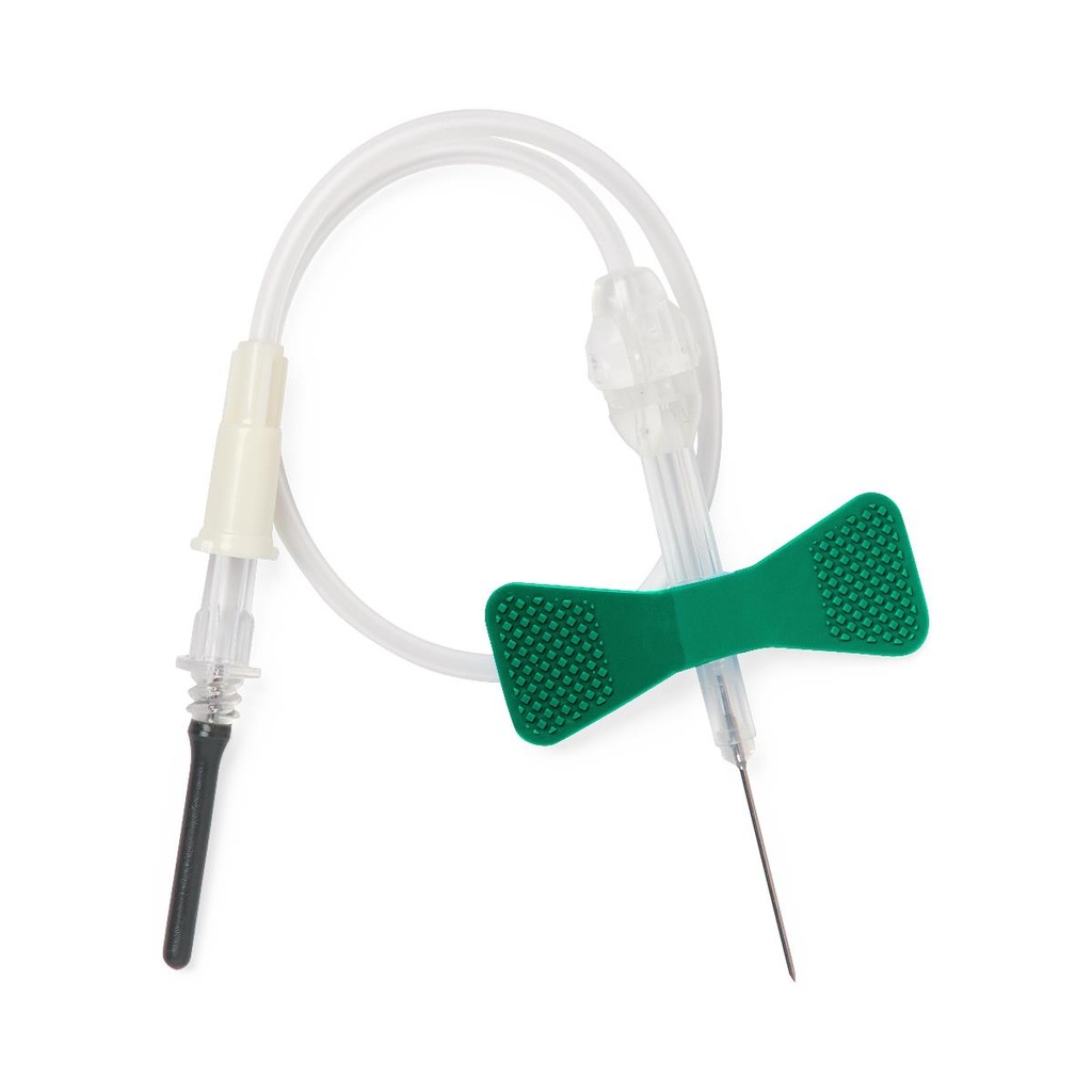 Blood Collection Set: Medline OnGuard Set with 7" Tubing and Luer Adapter (21G x 0.75");  50 / Box