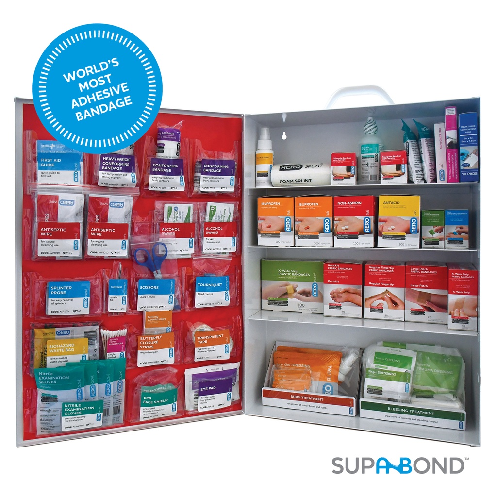 Surefill 4 Shelf Metal Cabinet 150 Series Class B (w/ Meds)