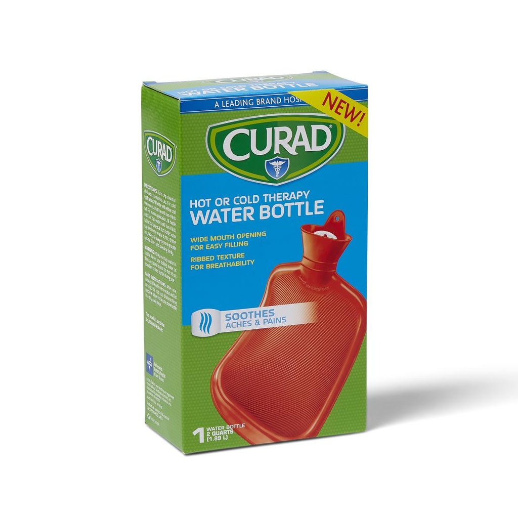 CURAD Hot or Cold Therapy Water Bottle 2 qt, 1 / Box