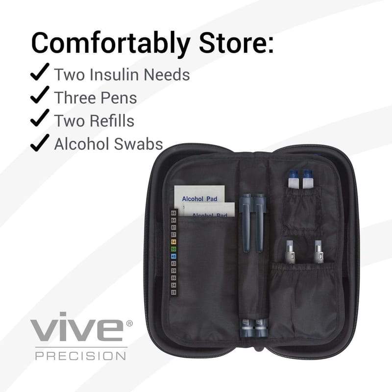 Vive Insulin Travel Case 8.5 X 4.25
