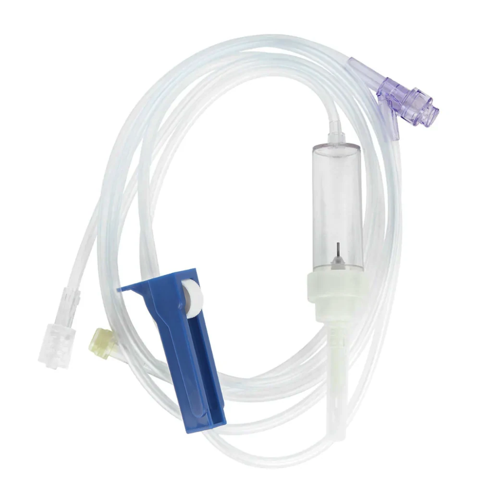 MedSource Labs: IV Administration Set 10 drop/ml (100"), 50 / Case