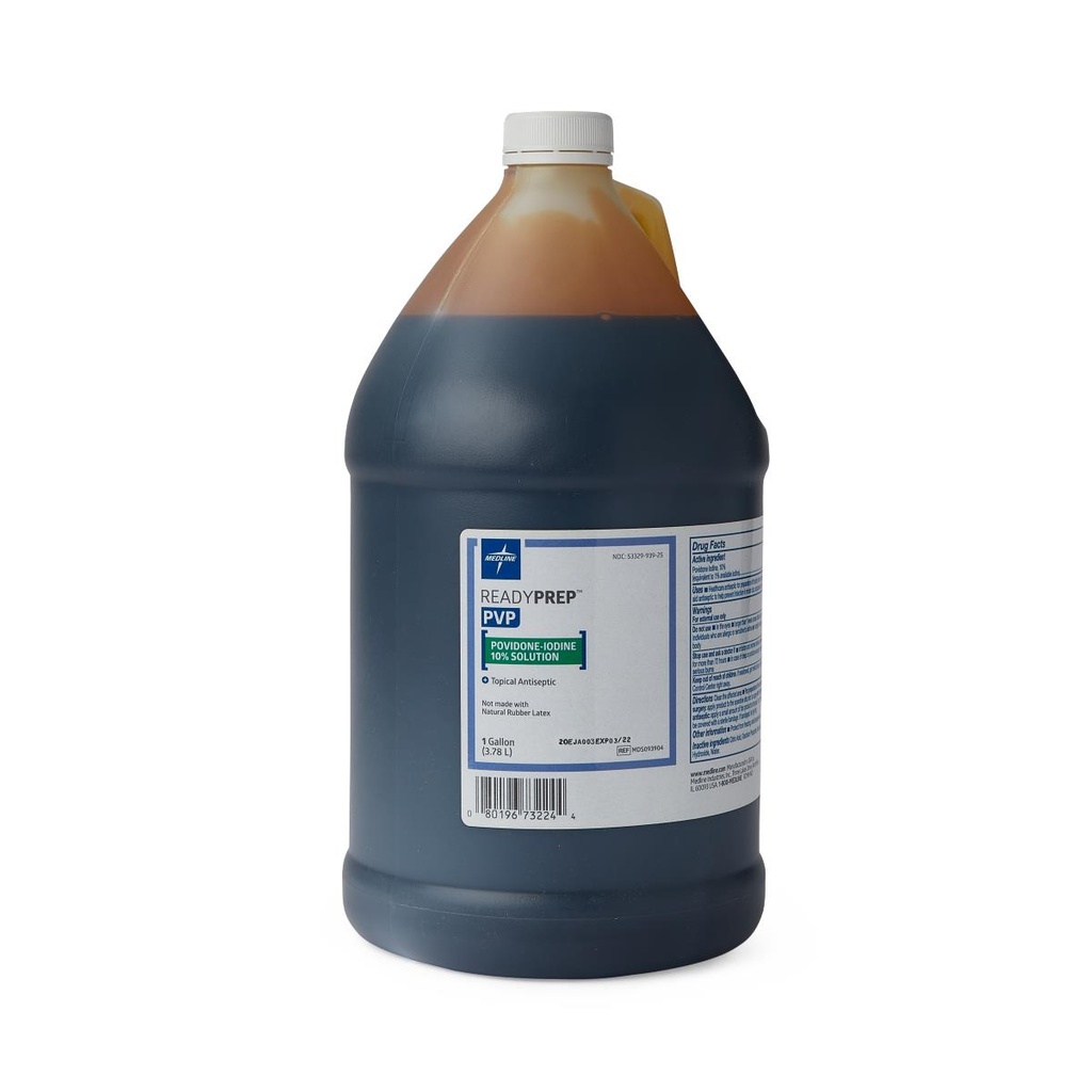 Povidine Iodine Prep Solution, 1 GAL