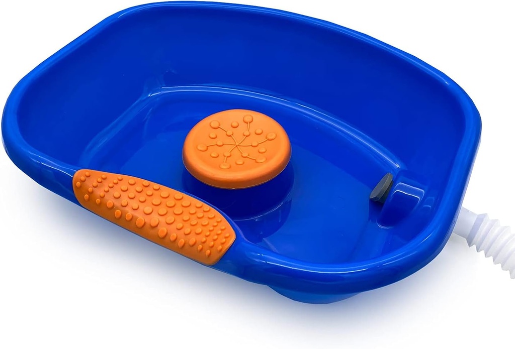 DMI Inflatable Portable / Bed Shampoo Bowl Blue