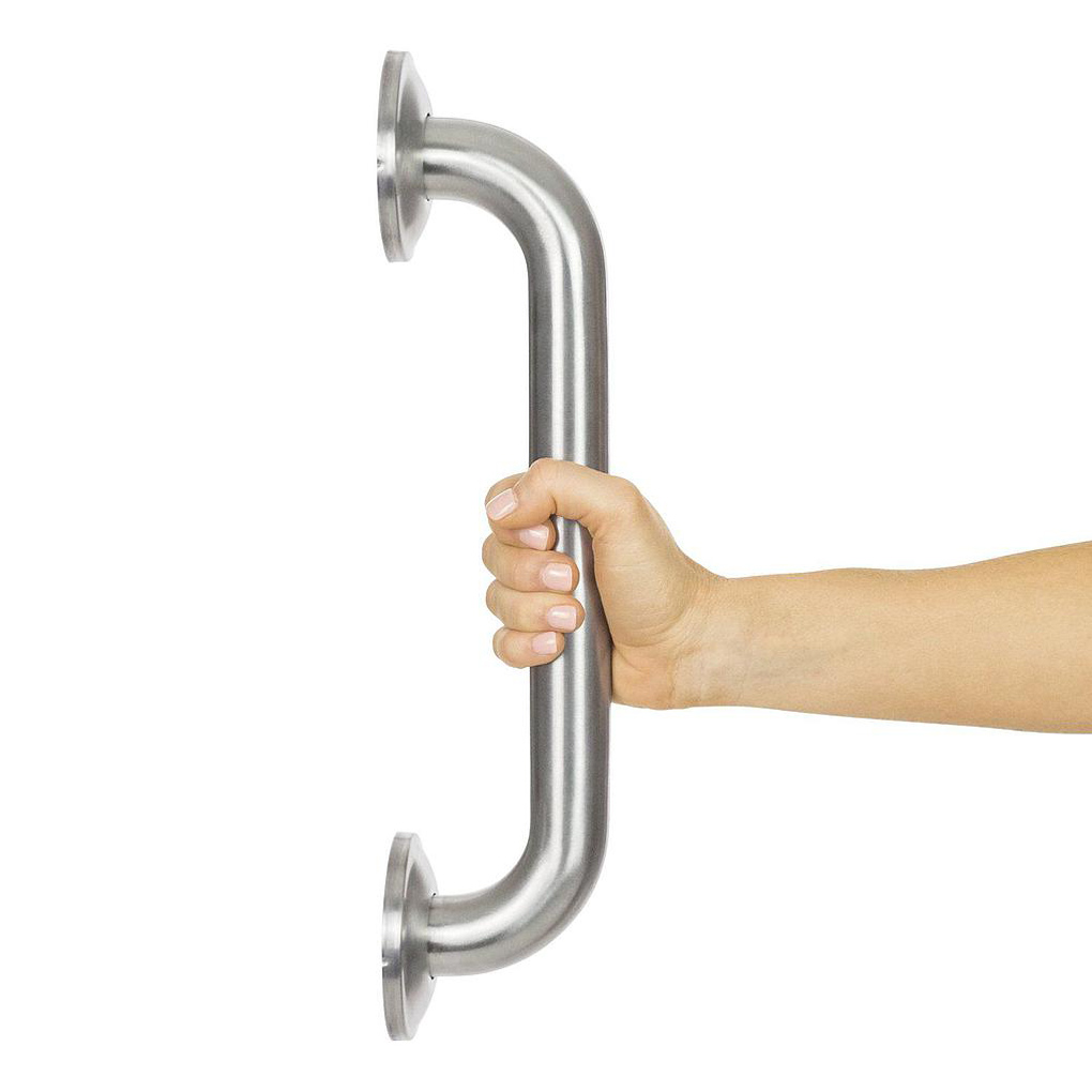 Vive Stainless Steel Grab Bar 24", Brushed Nickel