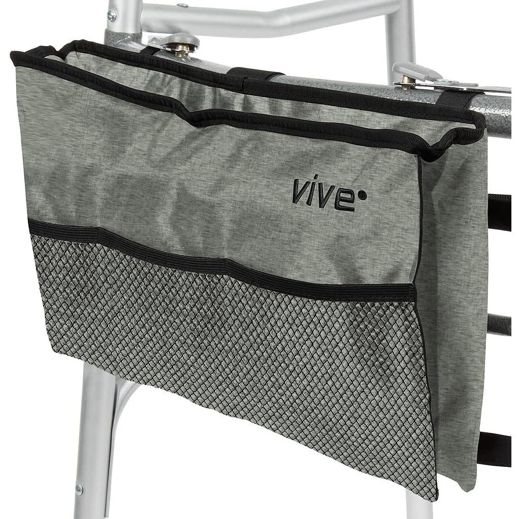 Vive Walker Bag Grey 16.5 x 9 x 2.5  