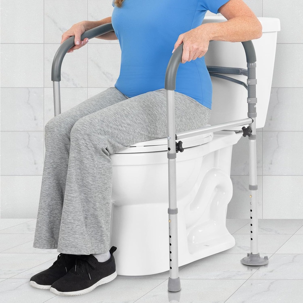Vive Toilet Safety Frame With Handles