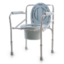 LHMS Folding Steel Commode