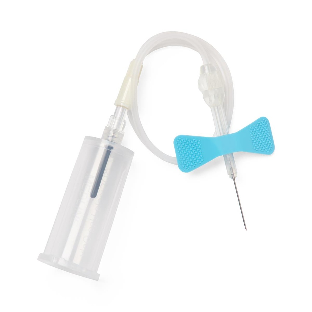 Blood Collection Set: Medline OnGuard Set w/Pre-Attached Hub & Luer Adapter (23G x 0.75");  50 / Box