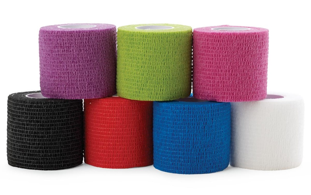 Self-Adherent Bandage: Medline Nonsterile Cohesive Wraps (2"); 36/Case