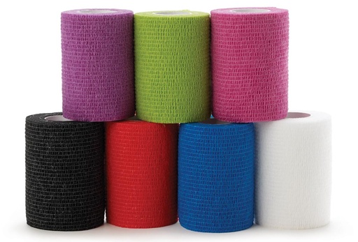 [AVC5300RB024] Self-Adherent Bandage: CoFlex NL Cohesive Bandages, Rainbow Pack (3" x 5yd); 24/Case