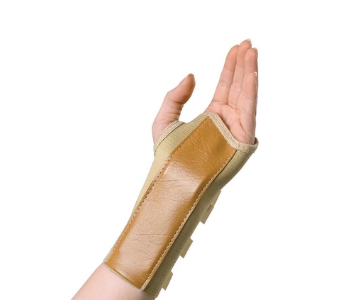 [ORT19100LL] Elastic Wrist Splint, 7in, Left, Large