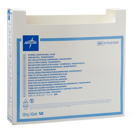[DYNJE1000] Medline Surgical Sponge Counter Bag