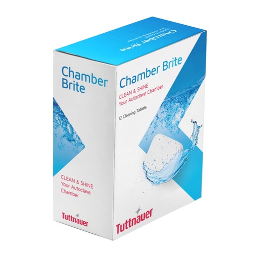 [0066-CLE096] Tuttnauer ChamberBrite Autoclave Cleaner - 10 / Box