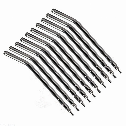 [100-1401] Cargus Air Water Syringe Tips Metal 3-way A-Dec Style