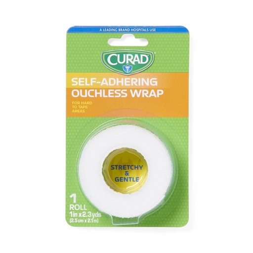 [CUR08801RBC] Tape: Curad Ouchless Tape; 1" x 2.3 yd