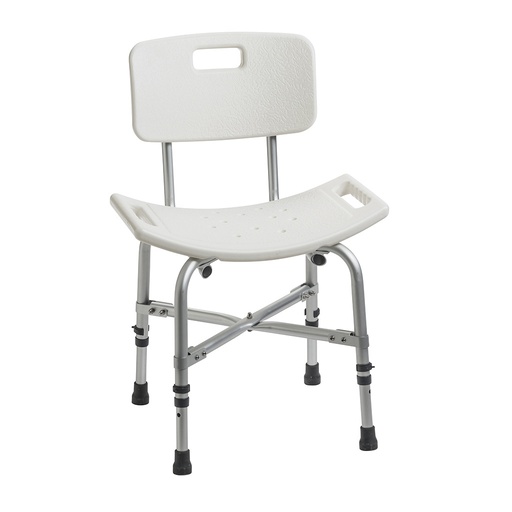 [12021KD-1] Deluxe Bariatric Shower Chair with Cross-Frame Brace, 1 / Box