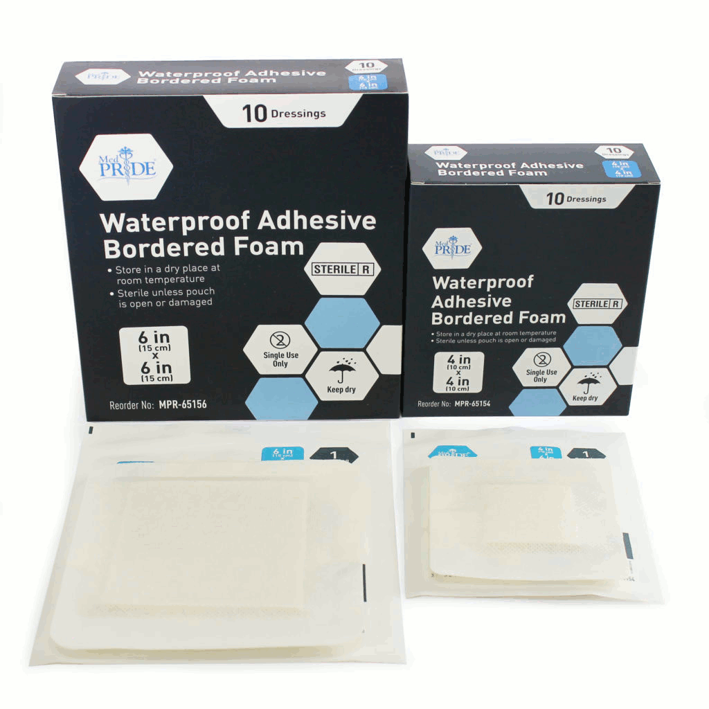[MPR-65154] Water Proof Bordered Foam 4" X 4"