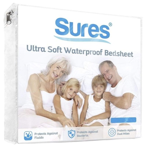 [LVA1058TWN] VIVE Waterproof Mattress Protector  TWIN