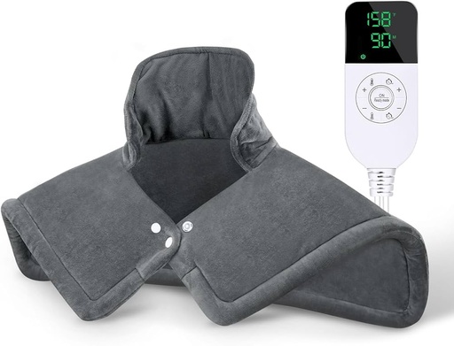 [X0040YH36H] NOWWISH Heating Pad, Grey 17"x23"