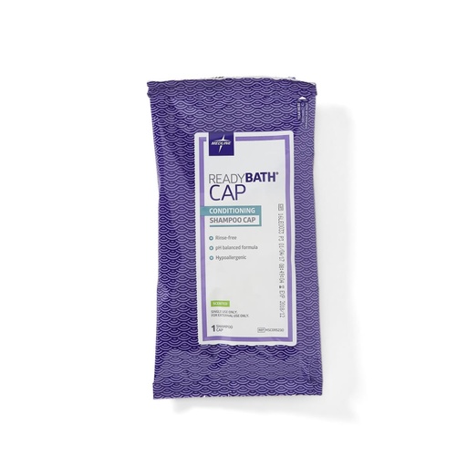 [MSC095230] ReadyBath Rinse-Free Conditioning Shampoo Caps, Scented 
