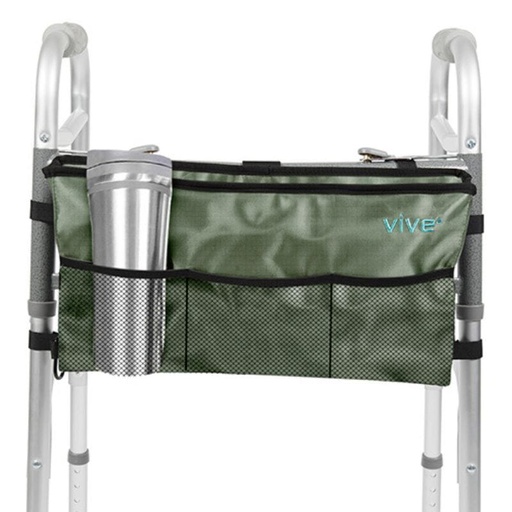 [LVA3021DGRN] Vive Walker Bag Dark Green 16.5 x 9 x 2.5 