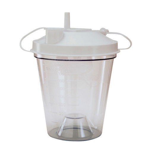 [32201] Dynarex Disposable Suction Canisters 800cc Canister w/ Tubing