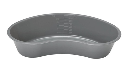 [DYND80367] Basin: Plastic Emesis Basin, 700 mL, Graphite